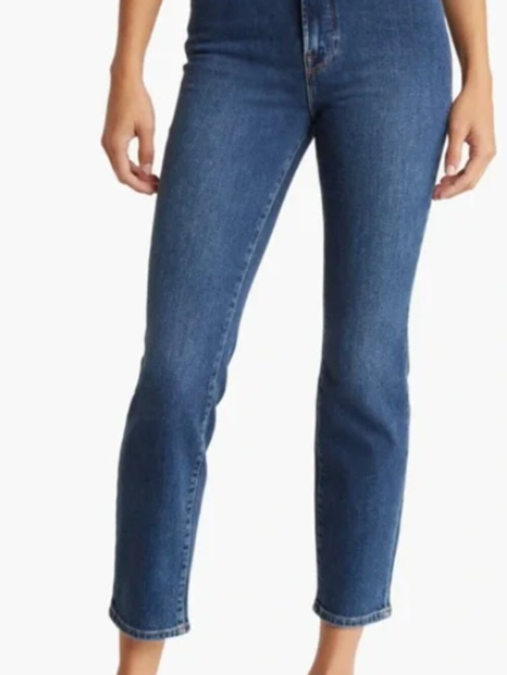 NWOT Good American Good Classic Slim Straight Jeans - Size 4/27